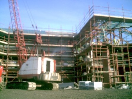 New School Site on November 2008